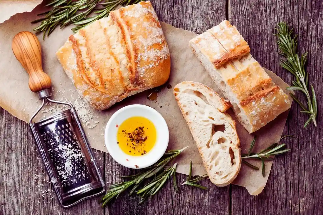 Easy Rosemary Olive Oil Bread recipe for a delicious, aromatic loaf.